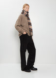 Cashayr Sutherland Cashmere Scarf — Oyster Mace