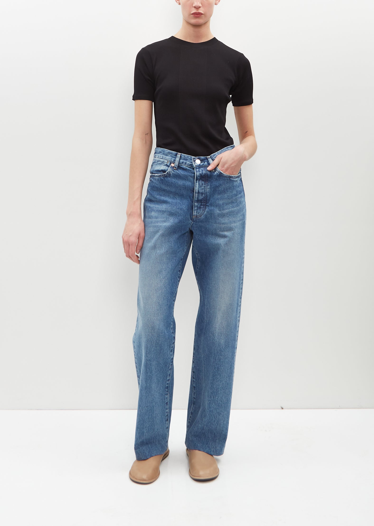 The Jean Trousers — Vintage Blue – La Garçonne