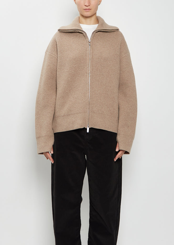 Sandos Merino Wool Cardigan
