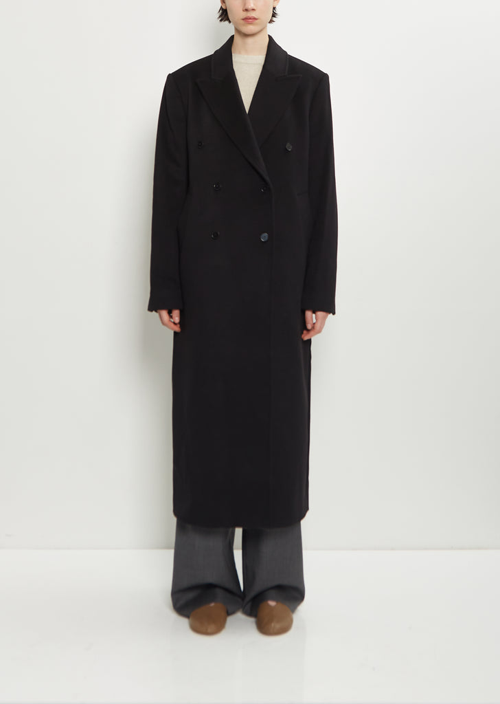 Rosco Wool Cashmere Double Breasted Coat