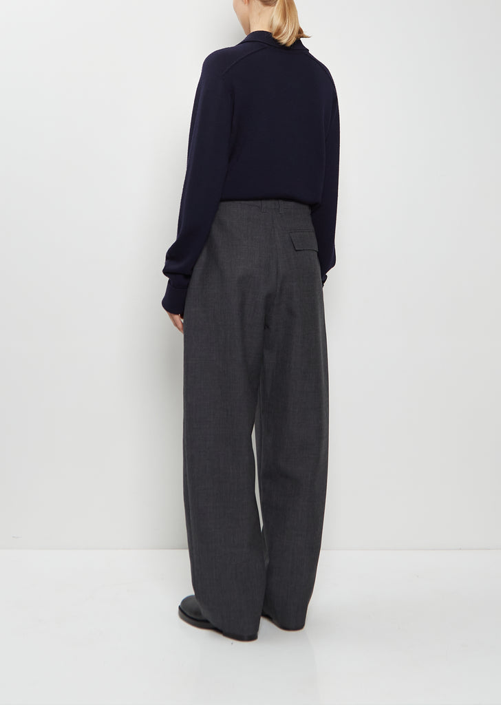 Acuna Wool Double Pleat Pant