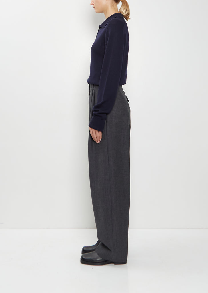 Acuna Wool Double Pleat Pant