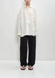 Linen Nesson Shirt — White