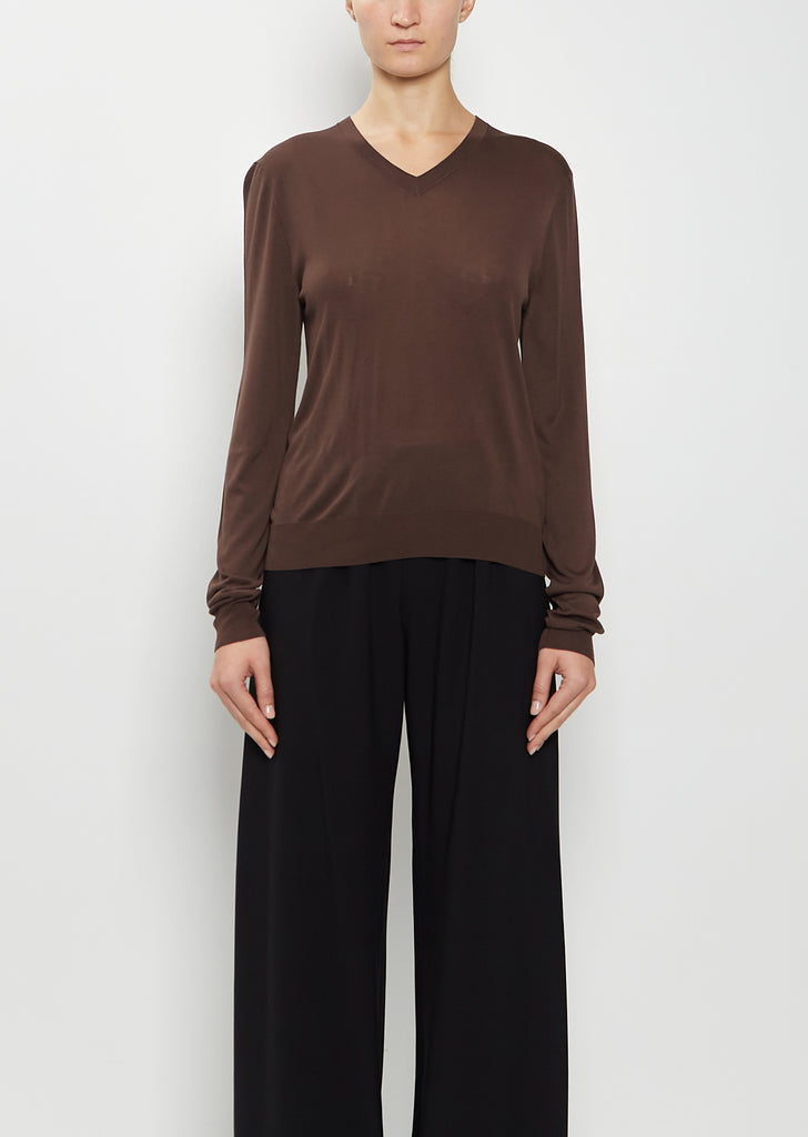 Katarina Silk Blend Top