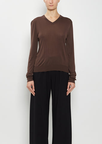 Katarina Silk Blend Top