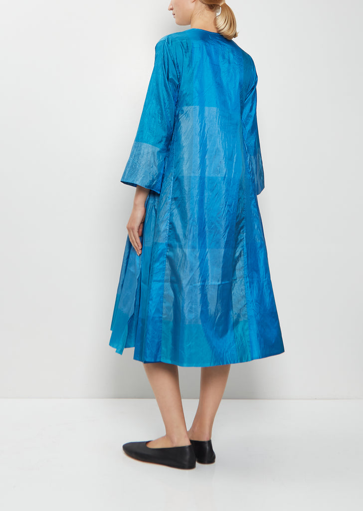Short Tule Silk Habotai Dress