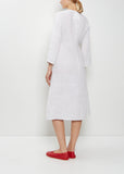 Handwoven Linen Wrap Dress