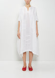 Yoruba Handwoven Linen Tunic Dress — Rice