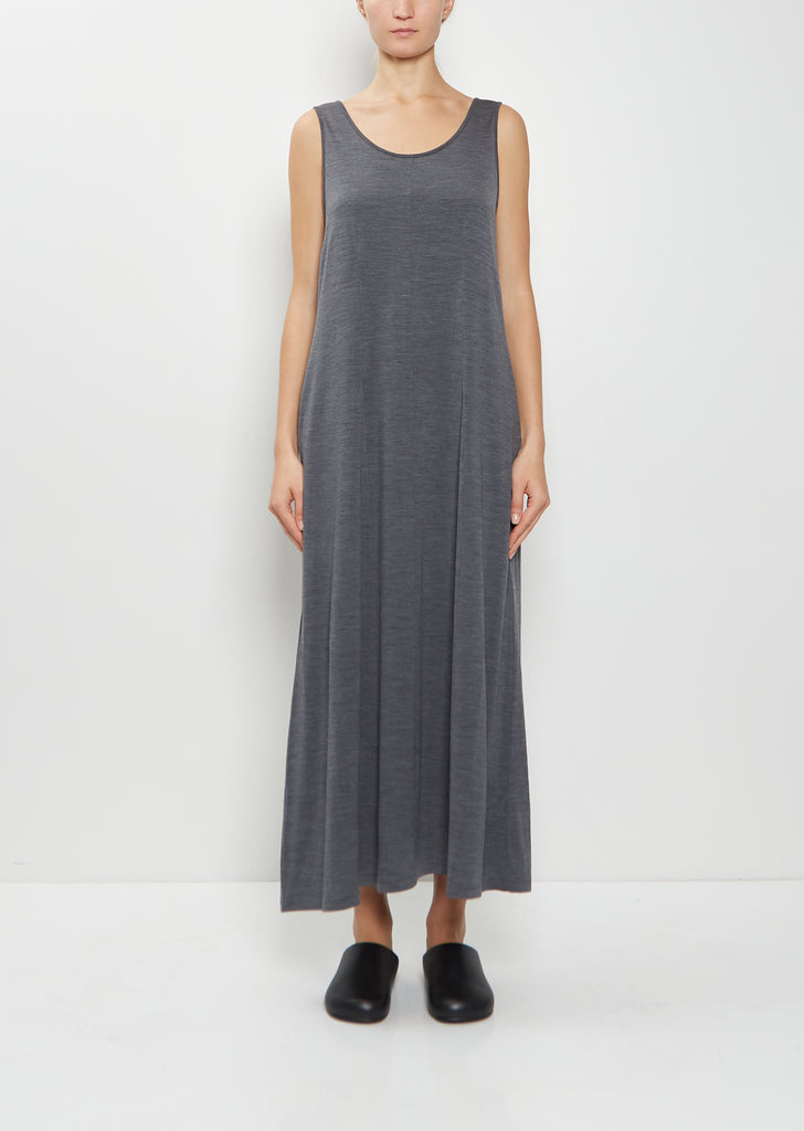 Wool Jersey Tank Dress