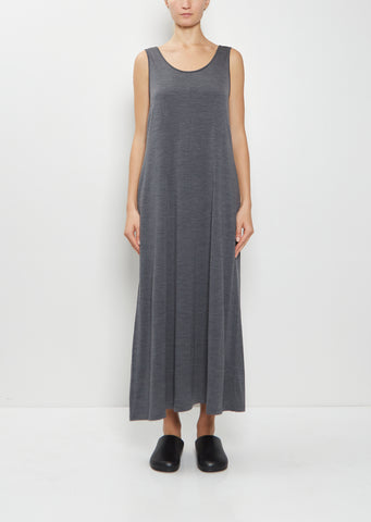Wool Jersey Tank Dress