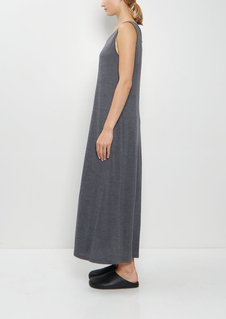 Wool Jersey Tank Dress