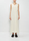 Homespun Tweed Drape Dress