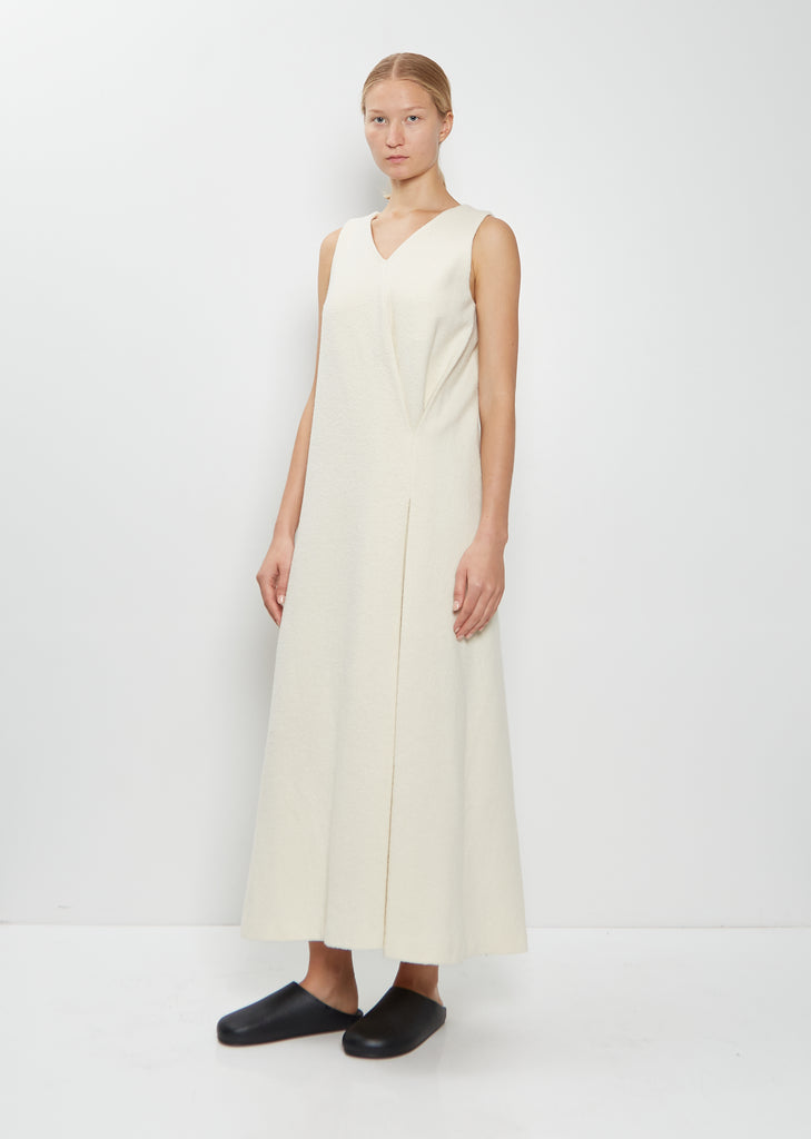 Homespun Tweed Drape Dress