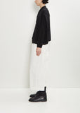 Cashmere Polo Sweater — Black