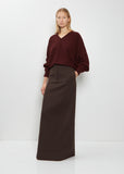 Rae Wool Tailored Skirt