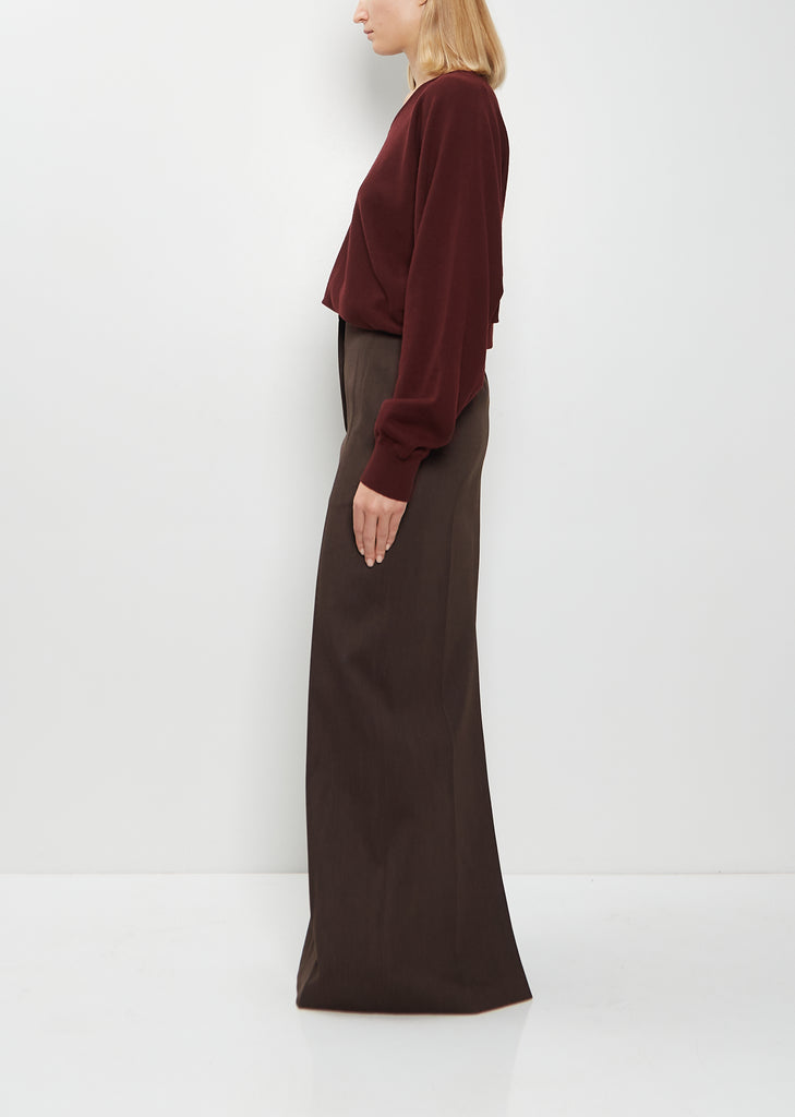 Rae Wool Tailored Skirt