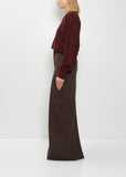 Rae Wool Tailored Skirt