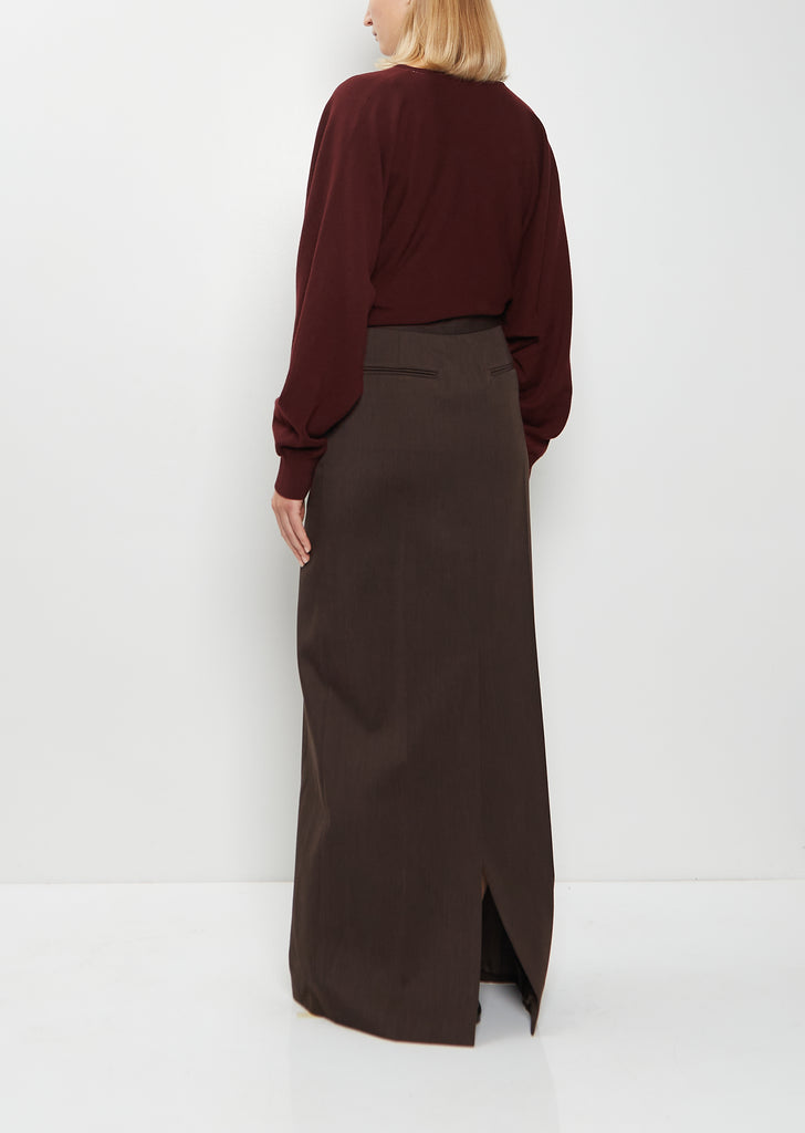 Rae Wool Tailored Skirt