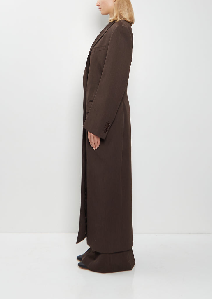 Anouk Wool Tailored Blazer Coat