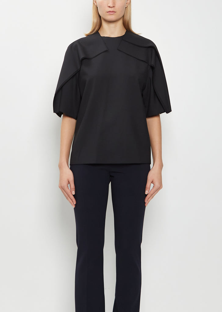 Peris Wool Blend Multi Layer Top