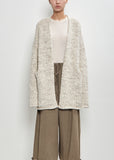 Stretch Cotton Marl Cardigan