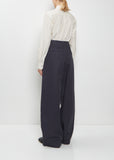 Large Cotton Chino — Graphite Blue