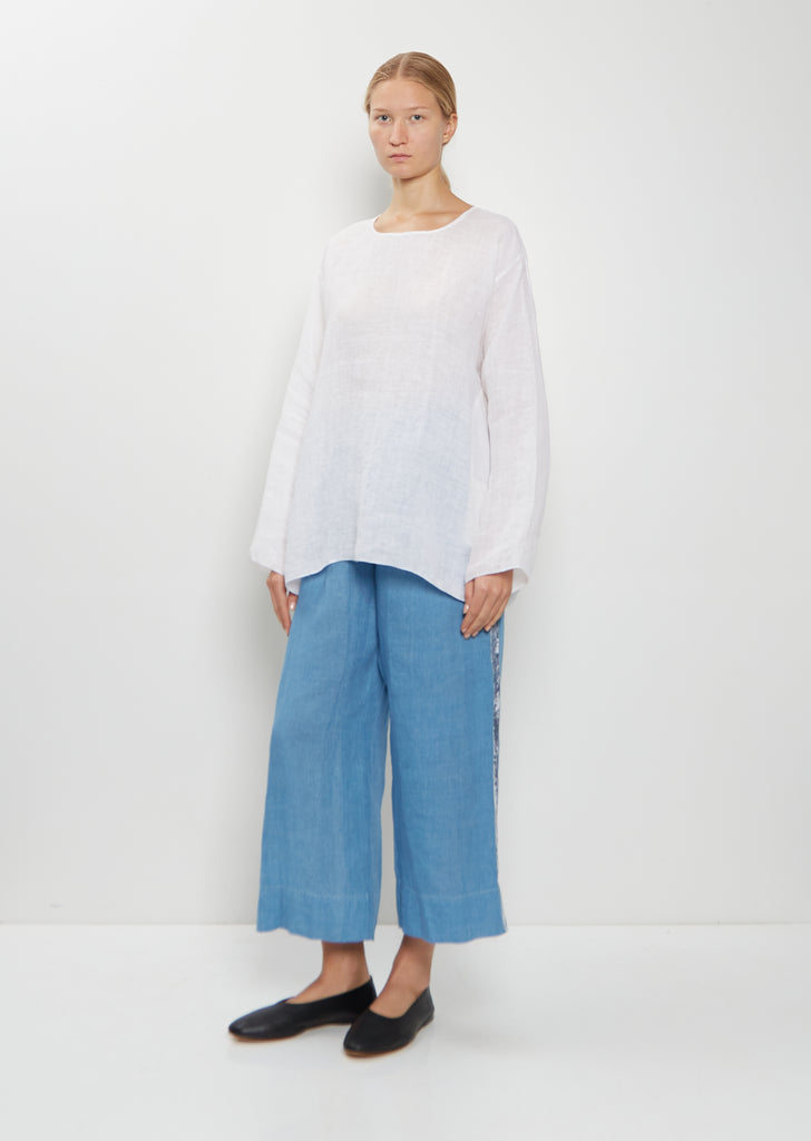 New Tunisian Handwoven Linen Top