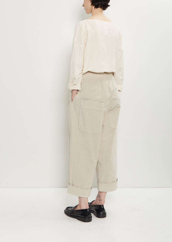 Velvet Bragoni Pant — Oatmeal