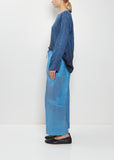Wide Leg Silk Satin Pants