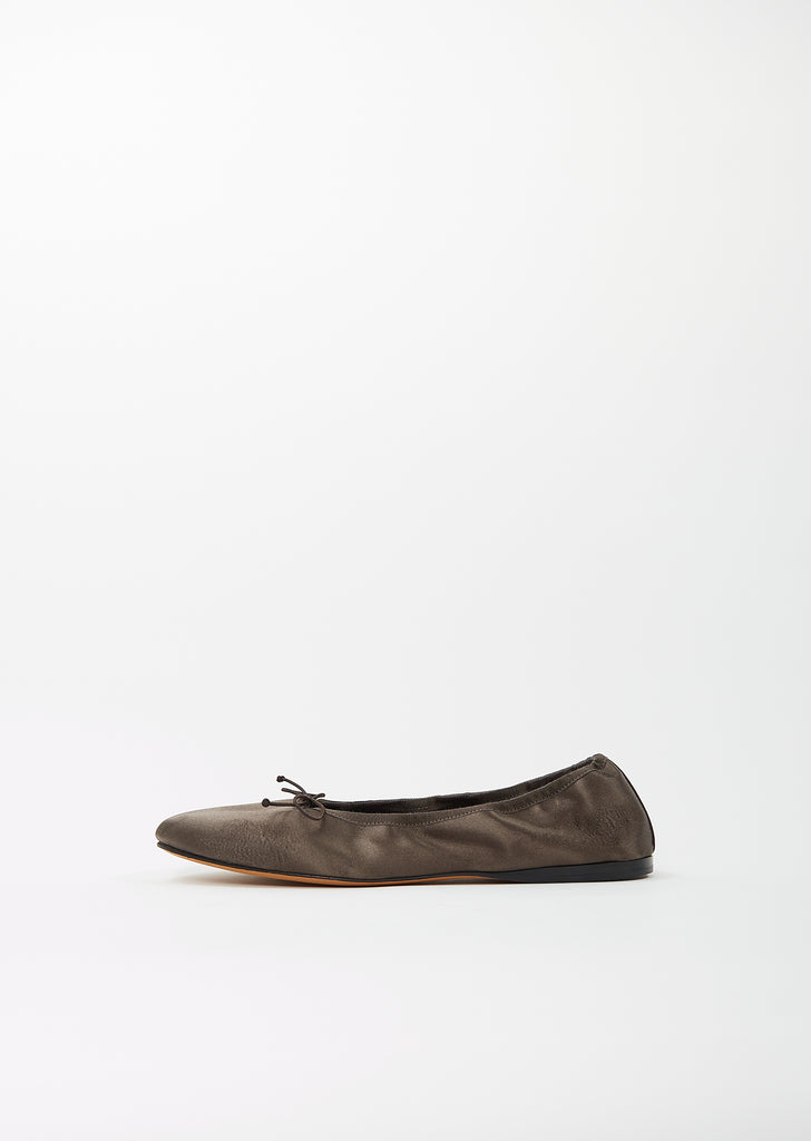 Awar Ballerina Flat — Brown