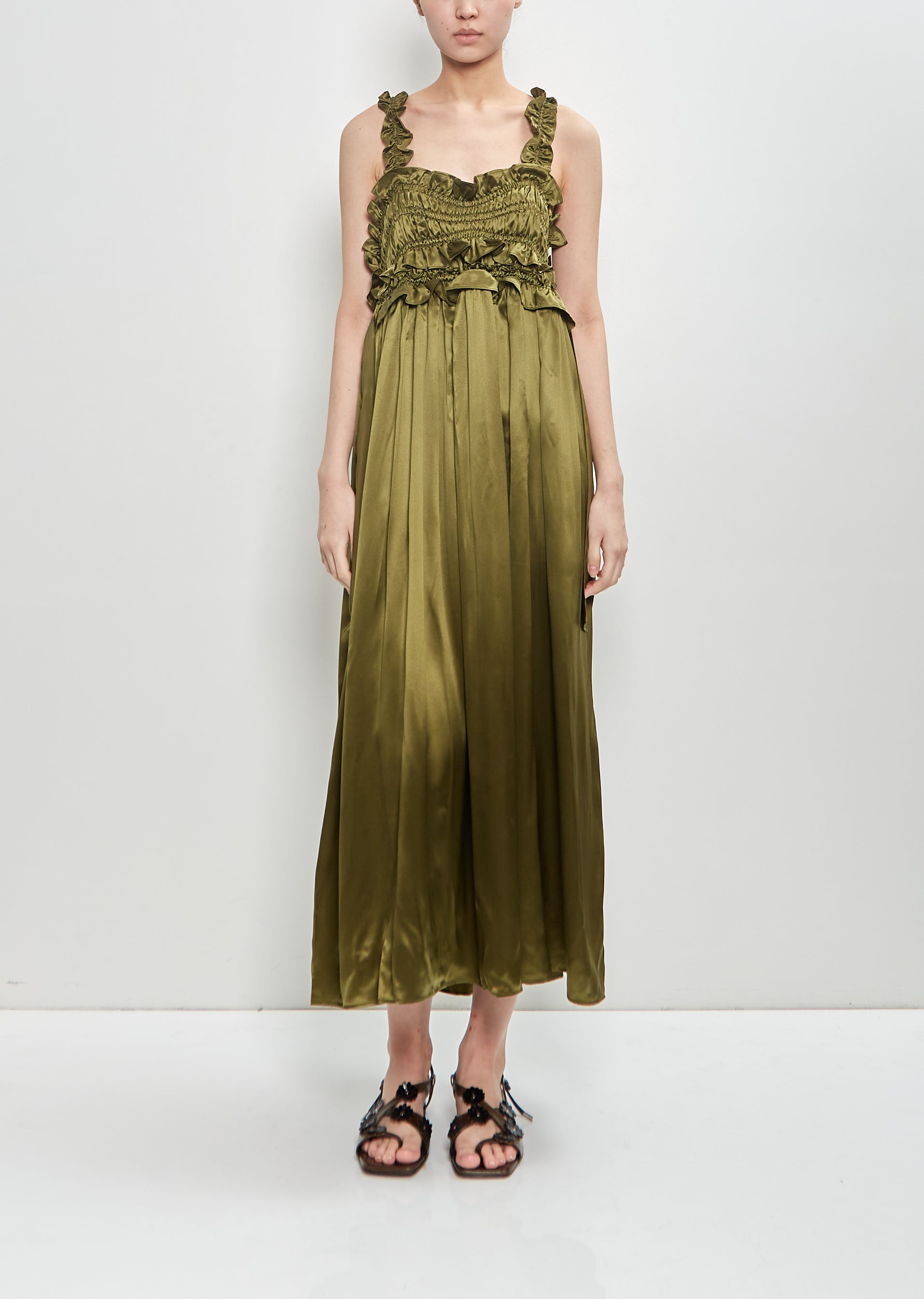 Silk Giovanna Dress La Garonne Silk Giovanna Dress La Garonne