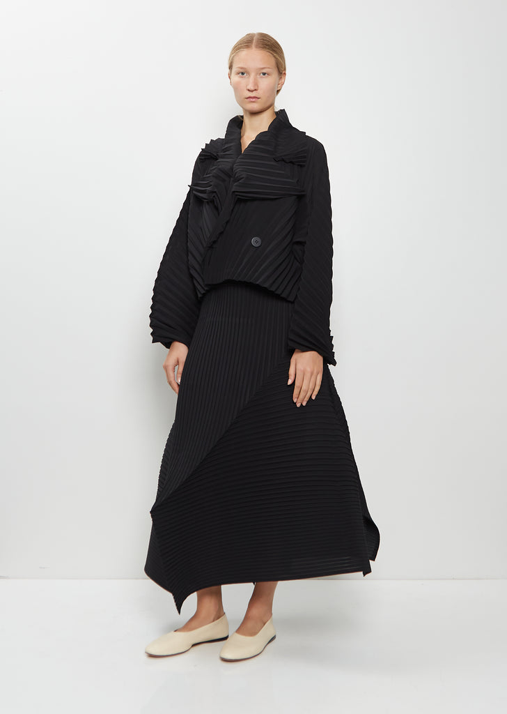 Wave Pleats Jacket