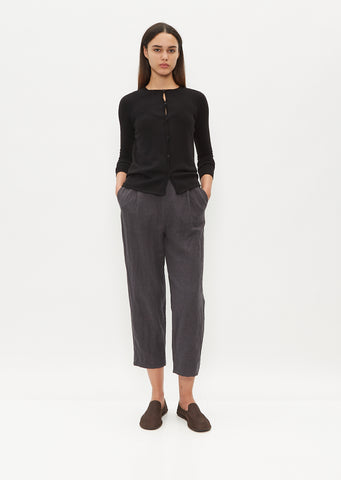 Tapered Trouser — Dark Grey