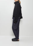 Gathered Wool Jacket
