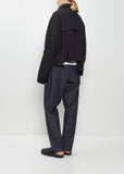 Gathered Wool Jacket