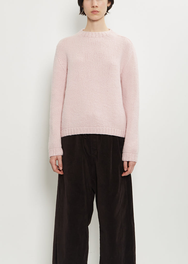 Parker Cashmere Sweater — Vieux Rose