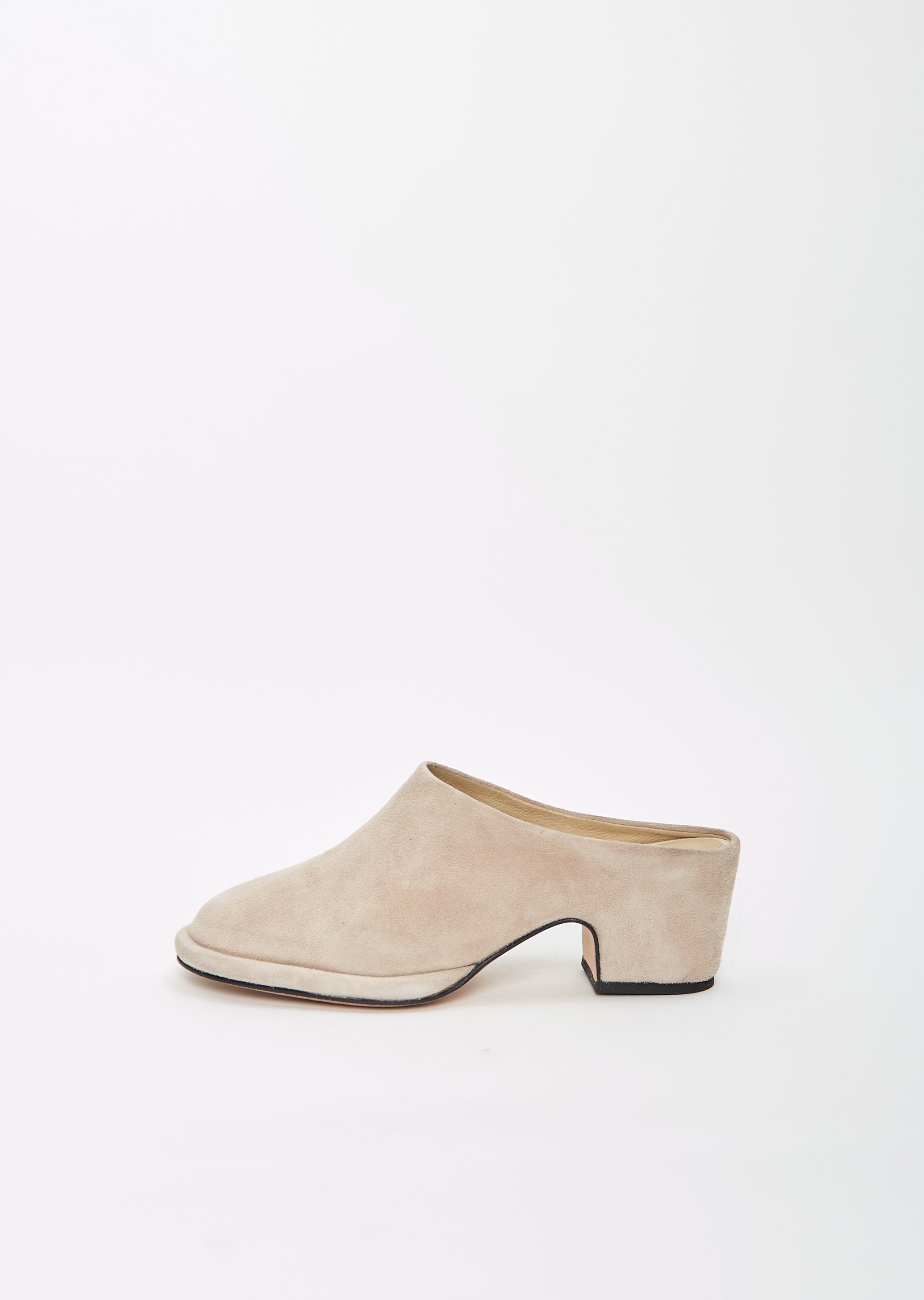 J.CREW high block heeled mules in suede 8 Women's Casual