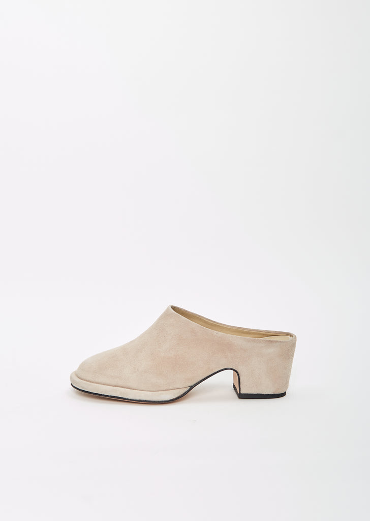 Suede Arch Mule