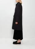 Stand Collar Double Face Wool Coat