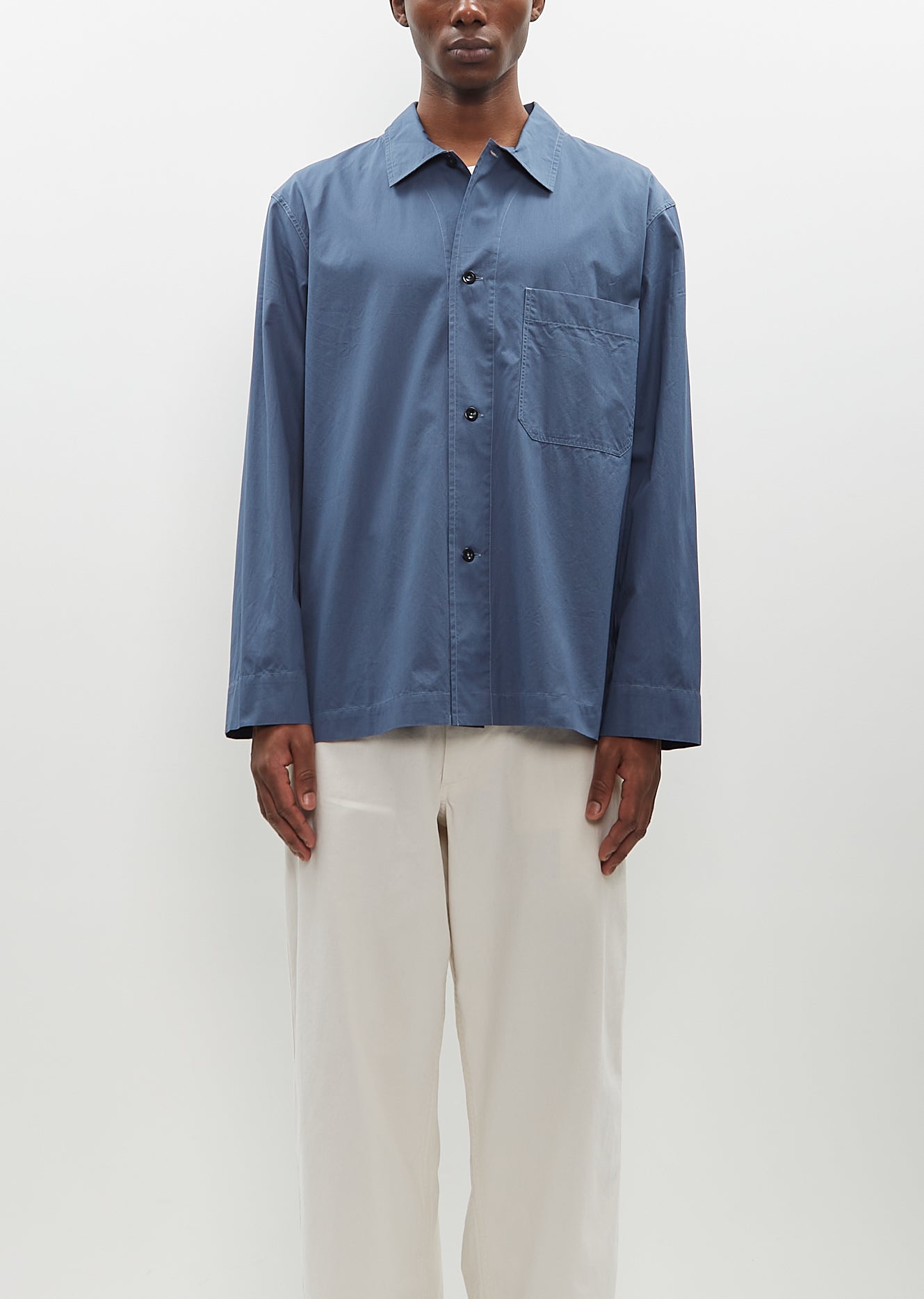 Tシャツ・カットソー DI.LA3 PARI' SS25 Cotton shirt (C18 BLU) LCW Grace Striped Poplin Women's Shirt -S57163Z8-LGQ - LC