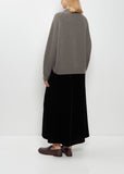 Ribbed Cashmere Sweater — Storm