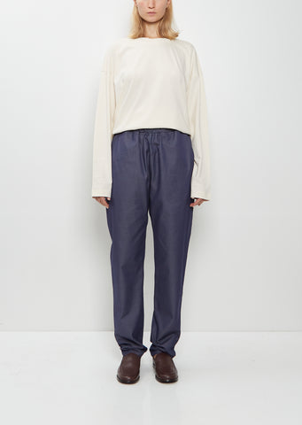 42 Tapered Cotton Jean Trouser
