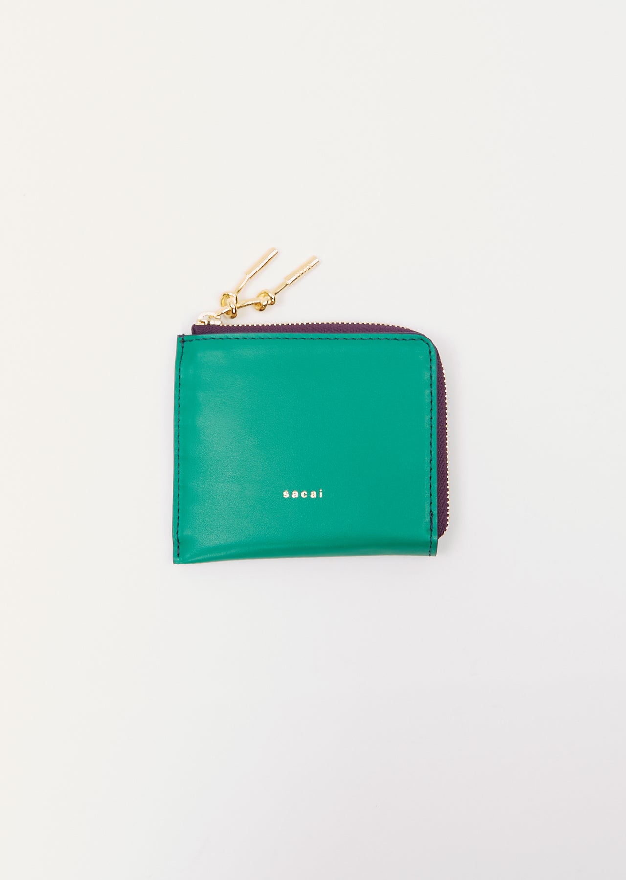 sacai】Bicolor Half Wallet