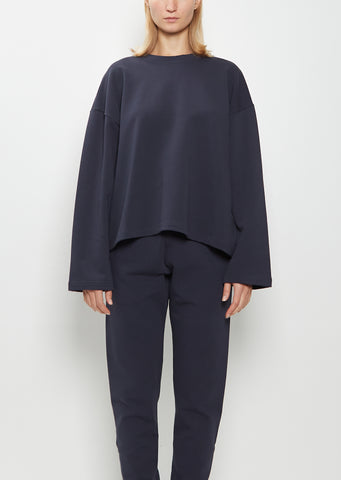 Box Stretch Organic Cotton Sweatshirt