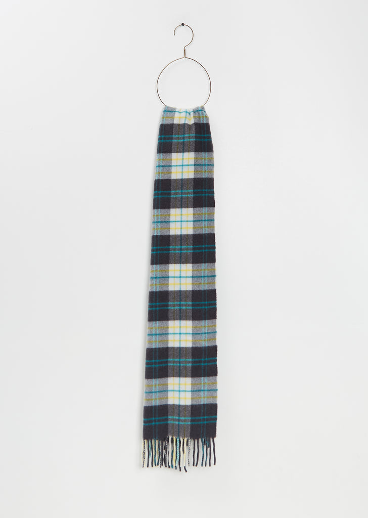 Cashayr Sutherland Cashmere Scarf — Light Blue Mallard