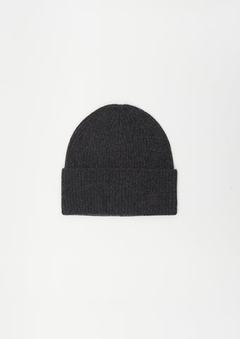 Ribbed Wool Beanie