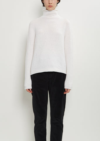 Monya Cashmere Sweater — Salt