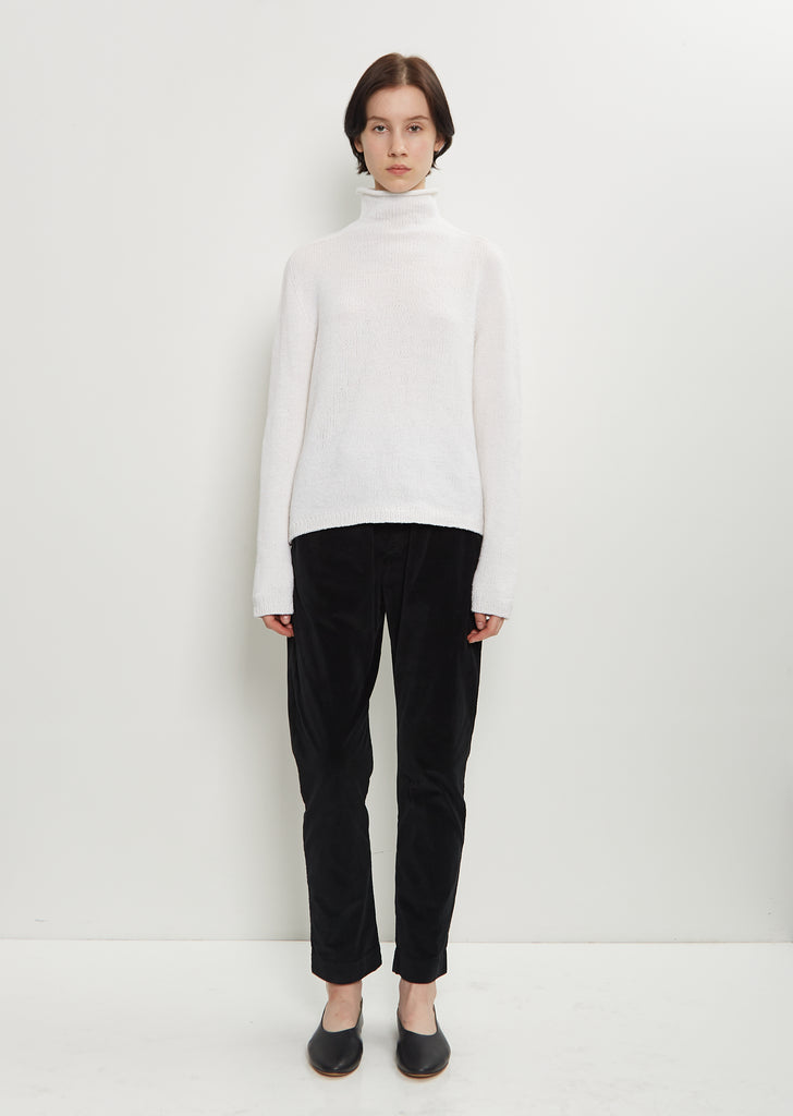 Monya Cashmere Sweater — Salt