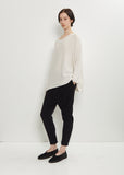 Stretch Jersey New Basic Pants — Black