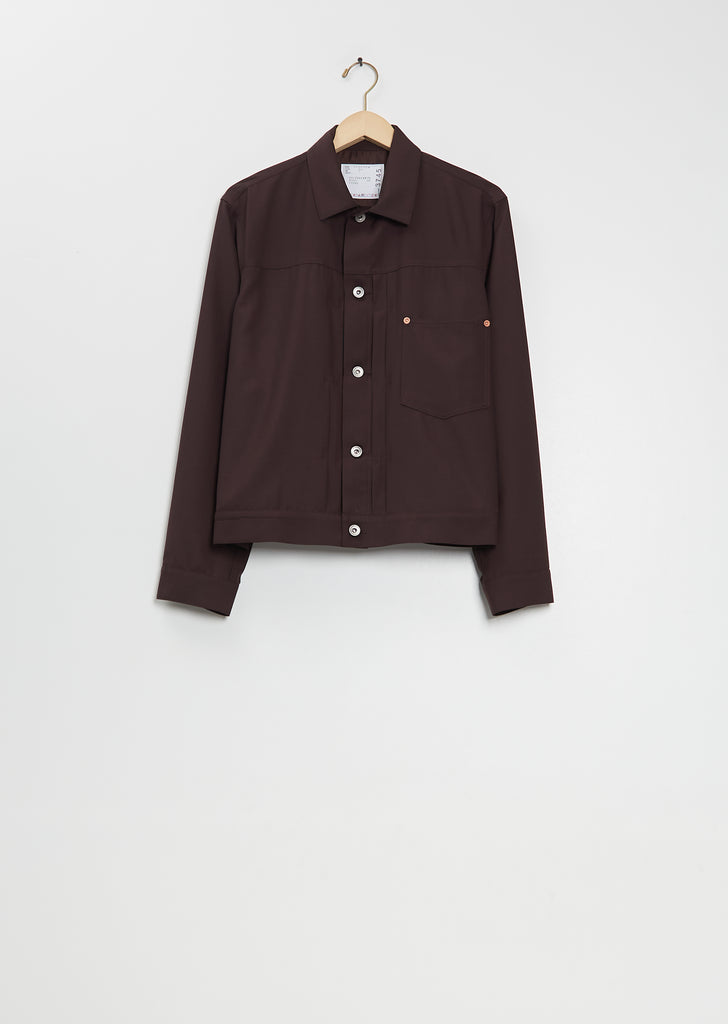 Suiting Wool Blend Jacket